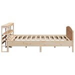 vidaXL Cadre de lit sans matelas 180x200 cm bois massif de pin