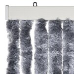 vidaXL Moustiquaire Argenté 56x185 cm Chenille