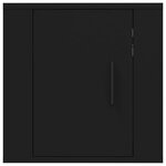 vidaXL Meubles TV muraux 2 Pièces Noir 40x34 5x40 cm