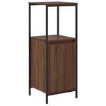 vidaXL Ensemble de mobilier de salle de bain avec étagère 3 Pièces