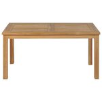 vidaXL Table basse Teck 90x50x45 cm