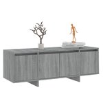 vidaXL Meuble TV Sonoma gris 120x30x40 5 cm Bois d'ingénierie