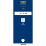 Bandes double soudure 210 x 86 mm pour timbres-poste. Fond - Transparent