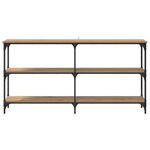 vidaXL Table console Chêne artisanal 150 x 29 x 75 cm