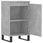 vidaXL Buffets 2 Pièces gris béton 40x35x70 cm bois d'ingénierie