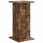 vidaXL Support de Plante 2 pc Chêne fumé 30 5 x 30 x 60 5 cm