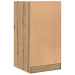 vidaXL Armoire d'apothicaire chêne artisanal bois d'ingénierie