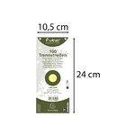 Paquet de 100 Fiches Intercalaire 105x240 Recyclées 2 trous Jaune x 12 EXACOMPTA