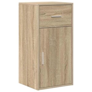 vidaXL Buffet Chêne sonoma 38 x 34 5 x 75 cm Bois d'ingénierie