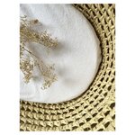 Alese éponge 40 x 80 cm - Blanc