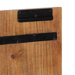 vidaXL Tête de lit 160 cm bois massif d'acacia