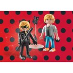 PLAYMOBIL 71337 - Miraculous : Adrien & Chat Noir