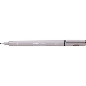 Feutre technique PIN 05200 GC Pte 0,5 mm Gris clair UNI-BALL