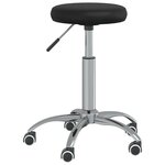 vidaXL Chaise de salle à manger Noir Similicuir