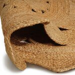 vidaXL Tapis Marron Ø 210 cm Jute