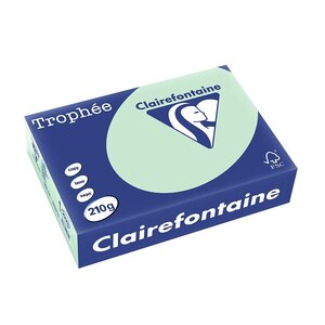 Ramette 250 Feuilles Papier 210g A4 210x297 mm Certifié FSC Vert TROPHÉE