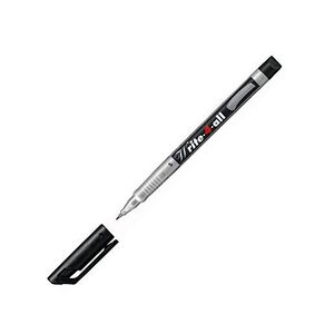 Stylo Feutre Permanent Write-4-all Pointe Superfine 0 4 mm Noir STABILO