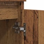 vidaXL Buffets 3 Pièces Bois Ancien 60 x 35 x 70 cm Bois d'ingénierie