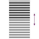 vidaXL Store zèbre noir 125x200 cm largeur du tissu 120 9 cm polyester