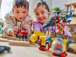 LEGO City - Ensemble Hélicoptère  Camion de Pompiers et Sous-Marin Modulable 60462 pour Enfants de 7 Ans et Plus