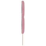 vidaXL Tête de lit Montage mural Géométrique Rose 160 cm Velours