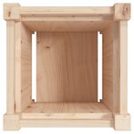 vidaXL Jardinières 2 Pièces bois de pin massif
