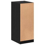 vidaXL Armoire Chêne noir 41 x 48 x 102 cm Bois d'ingénierie