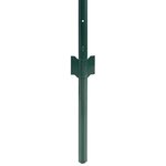 vidaXL Clôture Euro Acier 20x1 5 m Vert