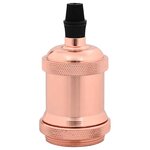 vidaXL Douilles de lampe 2 Pièces bronze or rose E27