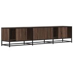 vidaXL Meuble TV chêne marron 180x35x41 cm bois d'ingénierie