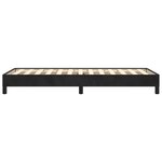 vidaXL Cadre de lit Noir 80x200 cm Velours