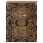 vidaXL Cabinet de Salle de Bain Suspendu Marron 38 x 33 5 x 48 cm