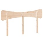 vidaXL Tête de lit 160 cm bois massif de pin