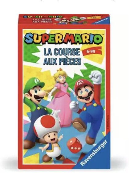 Mini jeu - Super Mario la course aux pieces -