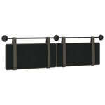 vidaXL Tête de lit suspendue Gris Simili cuir