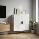 vidaXL Armoire Murale Blanc 59 x 31 x 60 cm Bois d'ingénierie
