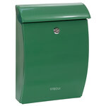 Boîte aux lettres en plastique  Mininova E5333  Robuste  Anticorrosion  Vert