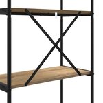 vidaXL Étagère chêne artisanal 80 x 30 x 109 cm Bois d'ingénierie