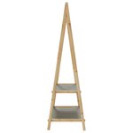 vidaXL Porte-vêtement avec étagères 96x45 5x150 5 cm bambou