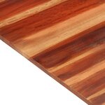 vidaXL Dessus de table Bois solide 15-16 mm 60x100 cm