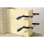 Wolfcraft serre-joint à vis sz 120-1000 métal 1000 mm 3623000