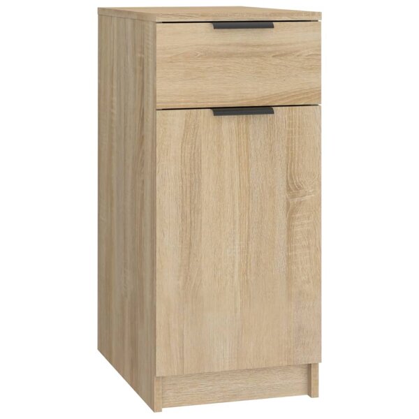 vidaXL Armoire de bureau Chêne sonoma 33 5x50x75 cm Bois d'ingénierie
