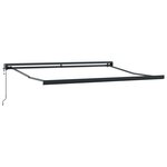 vidaXL Store rétractable automatique crème 300x250 cm