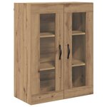 vidaXL Haut Armoire Chêne artisanal 69 5 x 34 x 180 cm