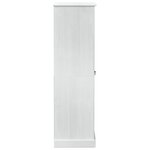 vidaXL Armoires avec tiroir Blanc 55 x 50 x 170 cm Pin massif