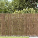 vidaXL Clôture de jardin 300x90 cm roseau