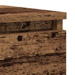 vidaXL Buffet vieux bois 37 5x35x99 cm bois d'ingénierie