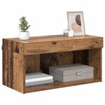 vidaXL Meuble TV Bois Ancien 60 x 30 x 30 cm Bois d'ingénierie
