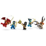 LEGO NINJAGO Voiture transformable de Jay 71856  2-en-1  387 pièces