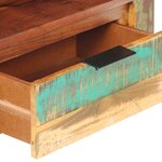 vidaXL Meuble TV 119x30x41 cm bois de récupération massif